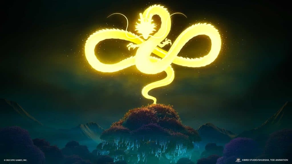 Fortnite X Dragon Ball Super Shenron Gold