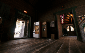 Comme le mentionne SonicFanGamesHQ.com : l'accueil offre diverses commodités, dont une salle d'arcade.
Mais ils ne nous disent pas SI l'on peut y jouer réellement, comme dans Shenmue... ;)