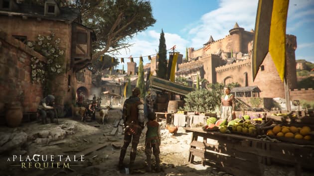 A Plague Tale - Requiem - marchande fruits et légumes citadelle