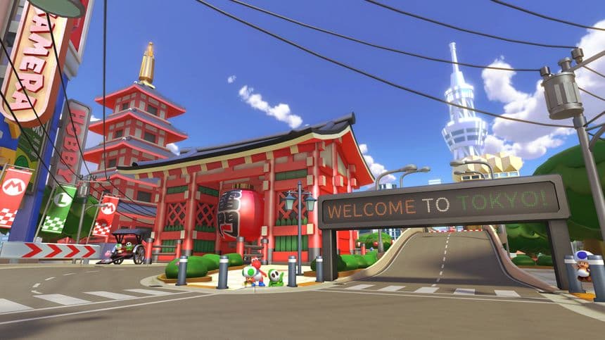 Mario Kart 8 Deluxe - Traversée de Tokyo