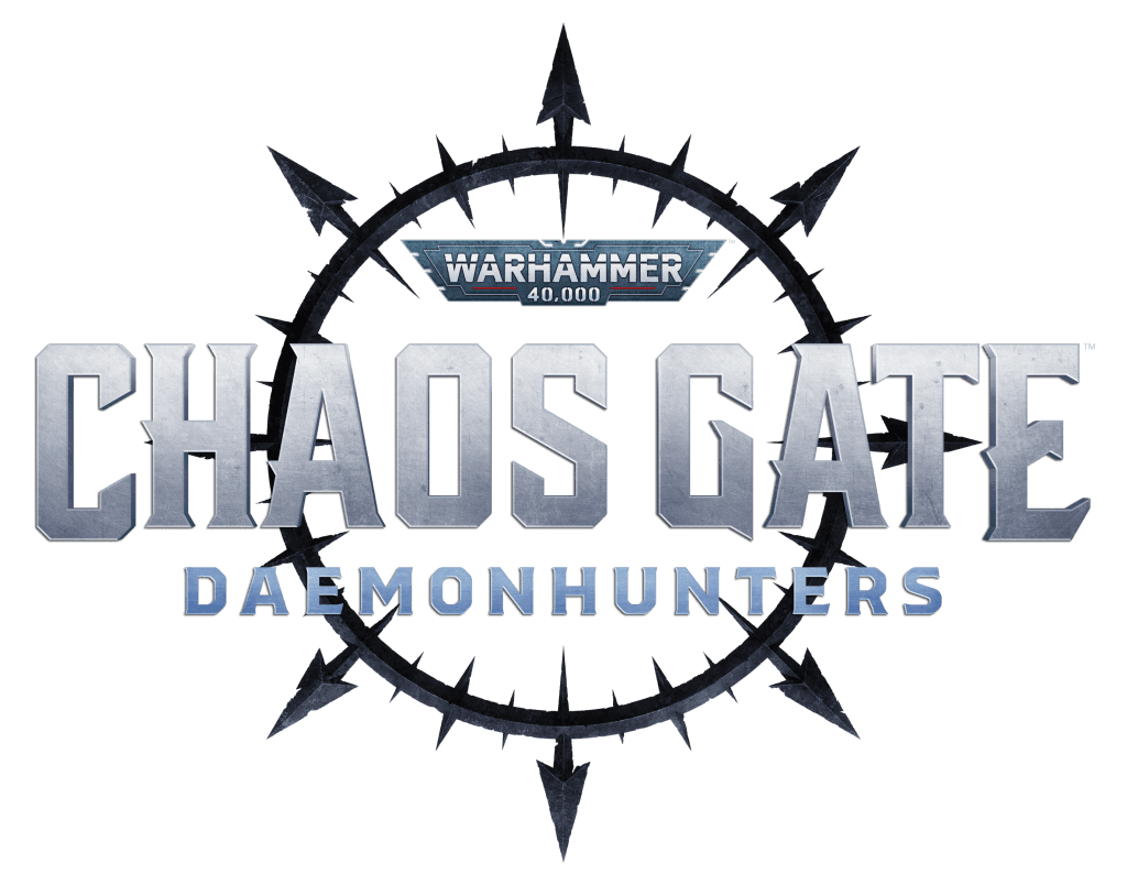Warhammer 40,000 : Chaos Gate - Daemonhunters - Logo.