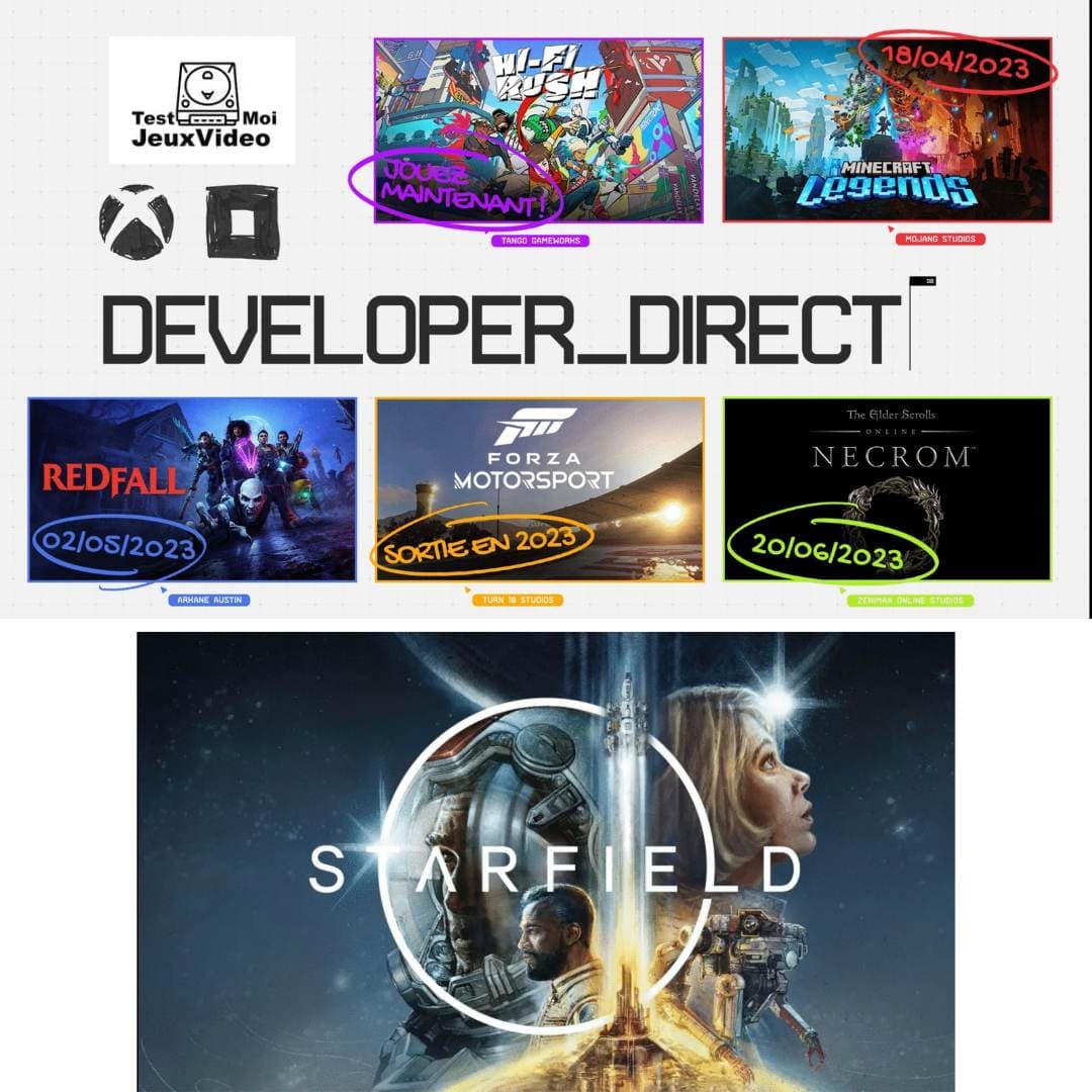 Xbox + Bethesda = Developer_Direct ! LE résumé !