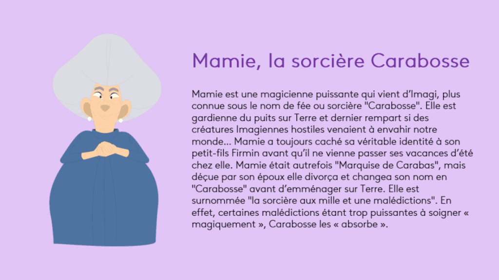 La sorcière Carabosse : grand-mère de Firmin et professeur(e) d'Abraca - Ankama