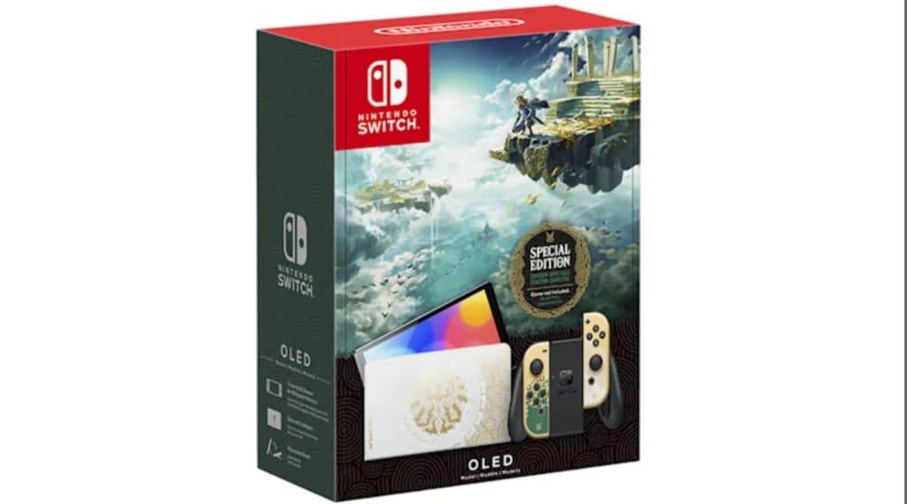 Console Nintendo Switch OLED édition limitée - The Legend of Zelda - Tears of the Kingdom. 01