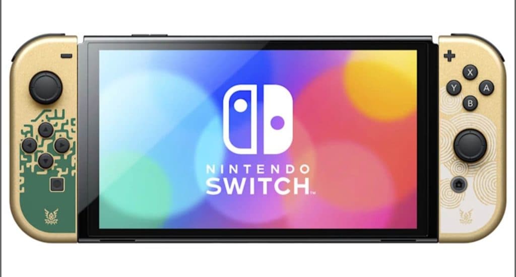 Console Nintendo Switch OLED édition limitée - The Legend of Zelda - Tears of the Kingdom. 02