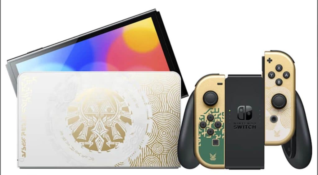 Console Nintendo Switch OLED édition limitée - The Legend of Zelda - Tears of the Kingdom. 04