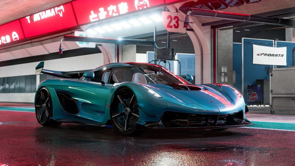 Forza Motorsport 8 - Supercar de nuit - stands