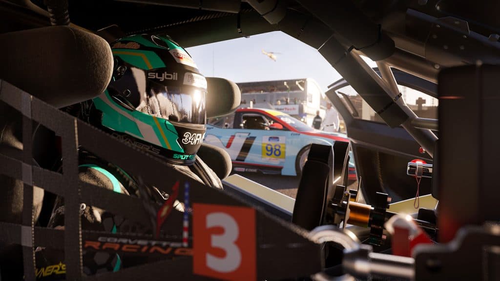 Forza Motorsport 8 - backstages - vue cockpit