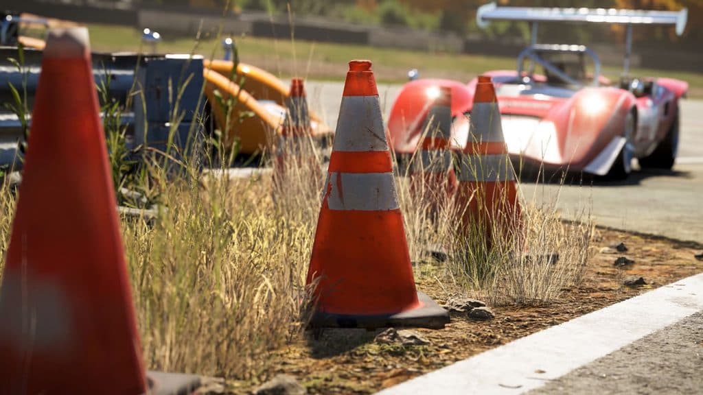 Forza Motorsport 8 - course GT sous le soleil - environnement
