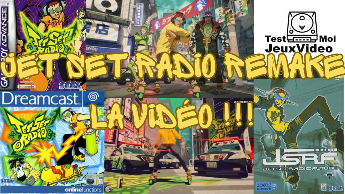 Jet Set Radio Remake : en développement chez SEGA Sports R&D ? Vidéo !