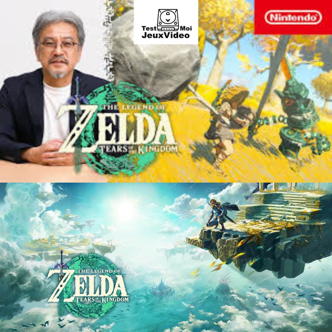 The Legend Of Zelda – Tears Of The Kingdom : Gameplay d’Eiji Aonuma, 13 min de vidéo !