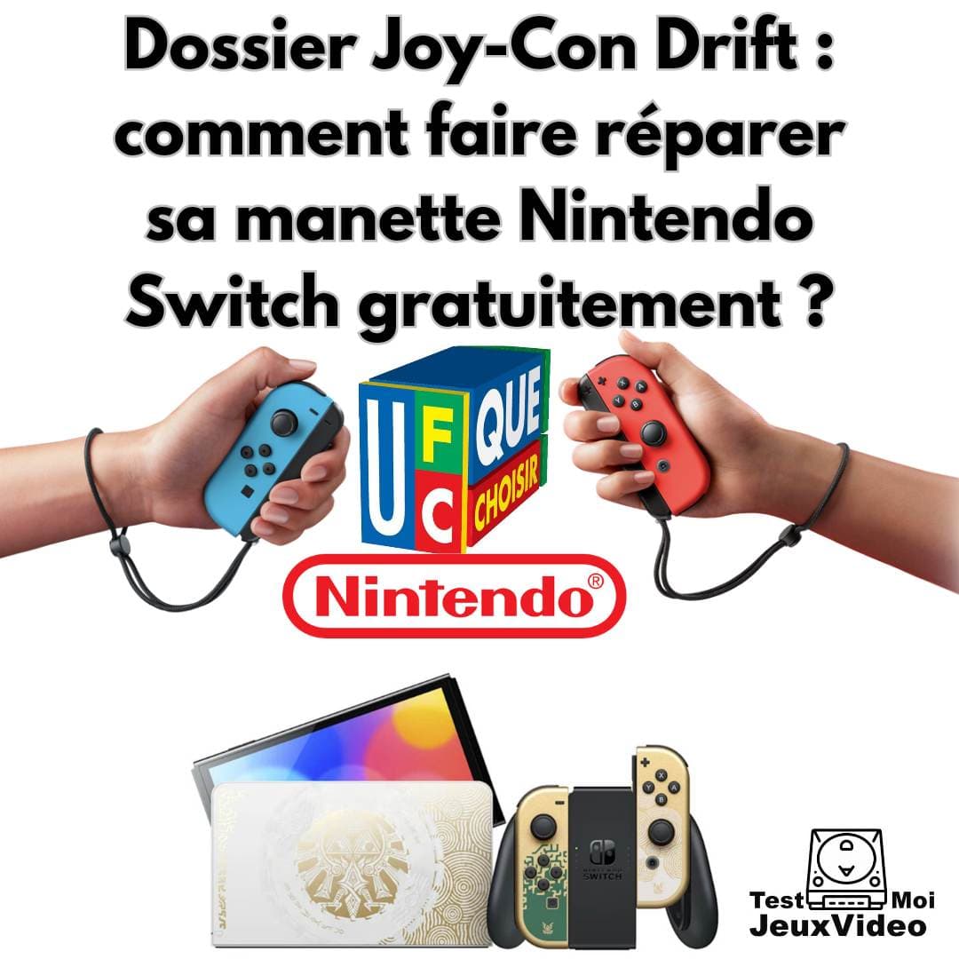 Guide Joy-Con Drift : Comment faire réparer sa manette Nintendo Switch gratuitement ?