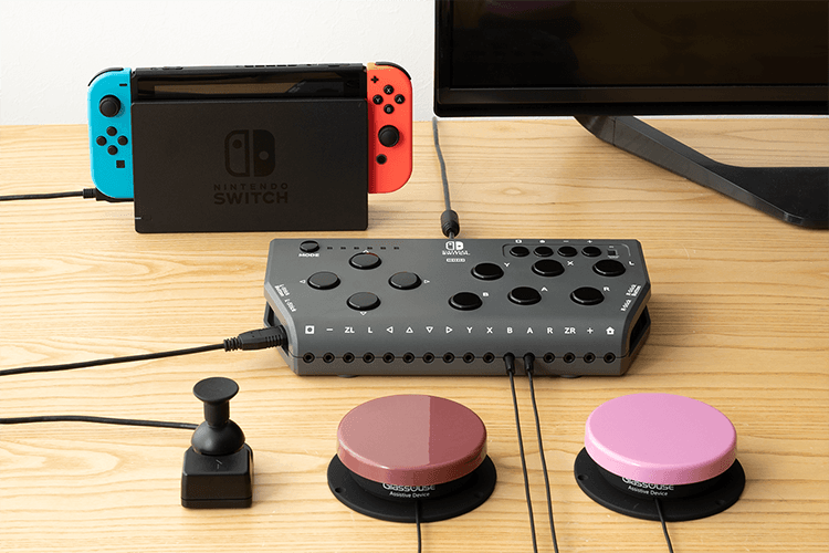 Manette Hori Flex Controller - inclusivité Nintendo Switch 01