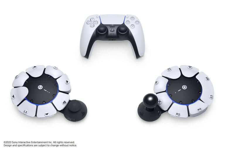 Manette Project Leonardo - inclusivité Sony Playstation PS4 - PS5 - 01