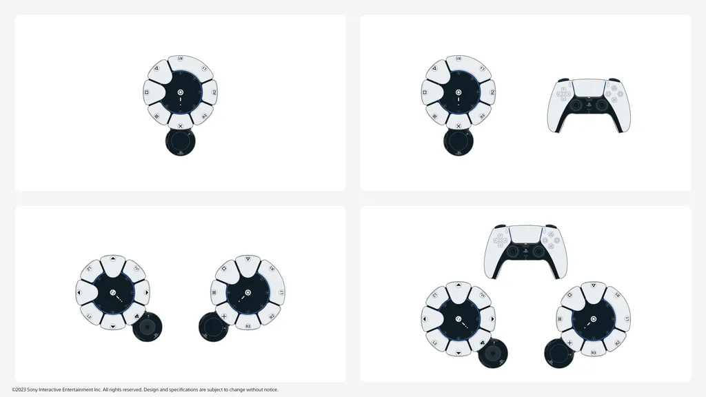 Manette Project Leonardo - inclusivité Sony Playstation PS4 - PS5 - 03