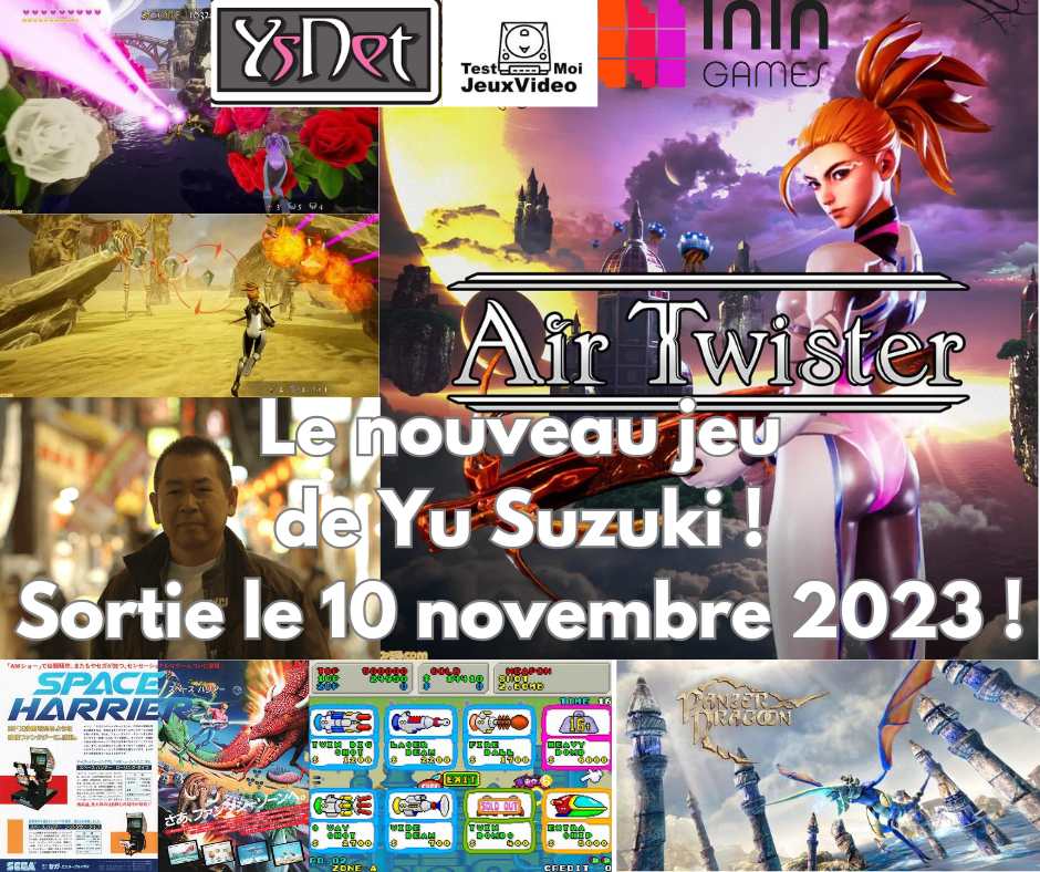 Air Twister : ombre de Space Harrier, retour de Yu Suzuki !