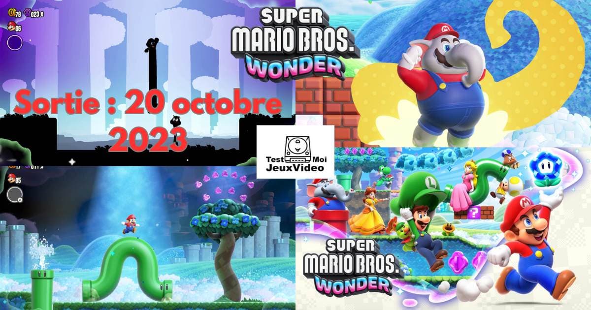 Super Mario Bros. Wonder : le nouveau Mario 2D de Nintendo !