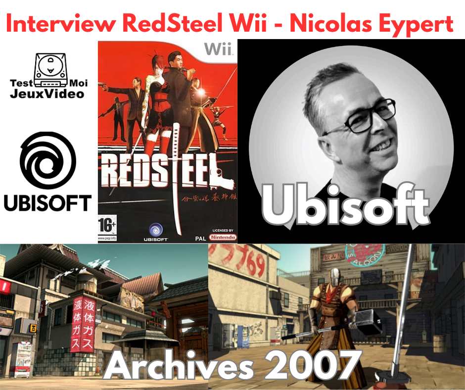 Red Steel Wii : interview exclusive Nicolas Eypert Ubisoft !
