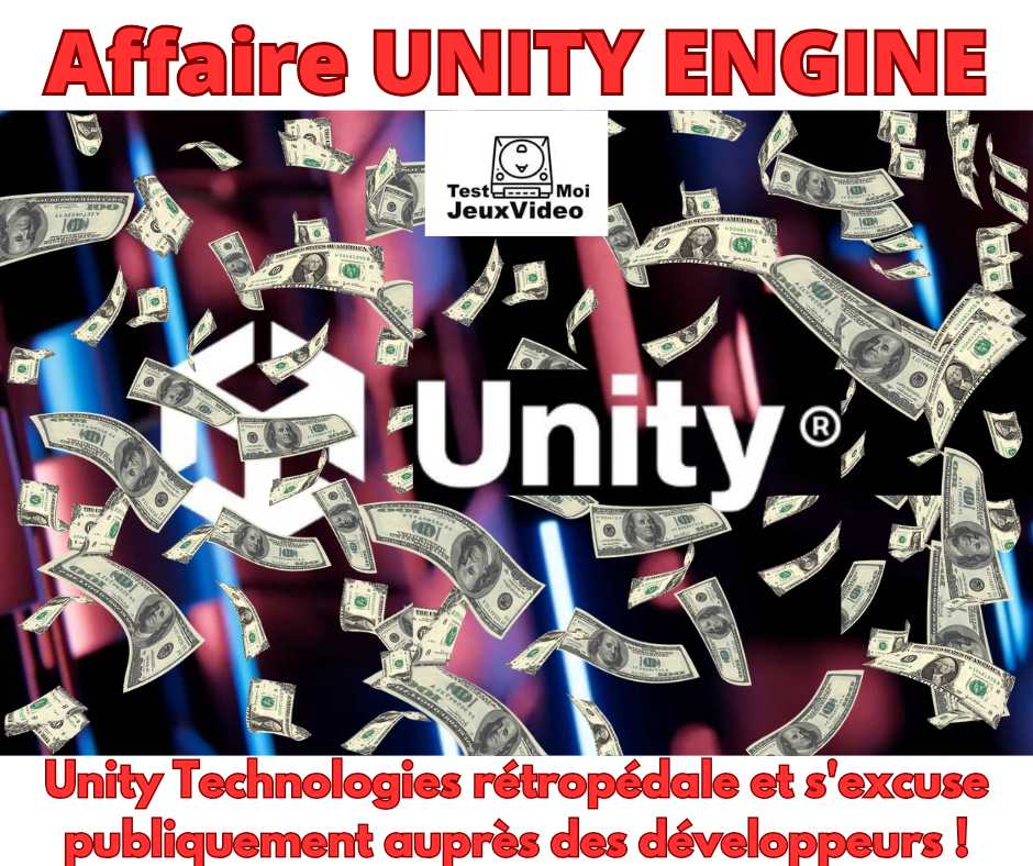 Affaire Unity Engine : quand Unity Technologies rétropédale