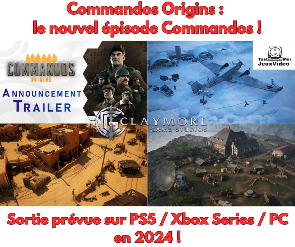 Commandos Origins. Nouvel épisode – date de sortie : 2024 !