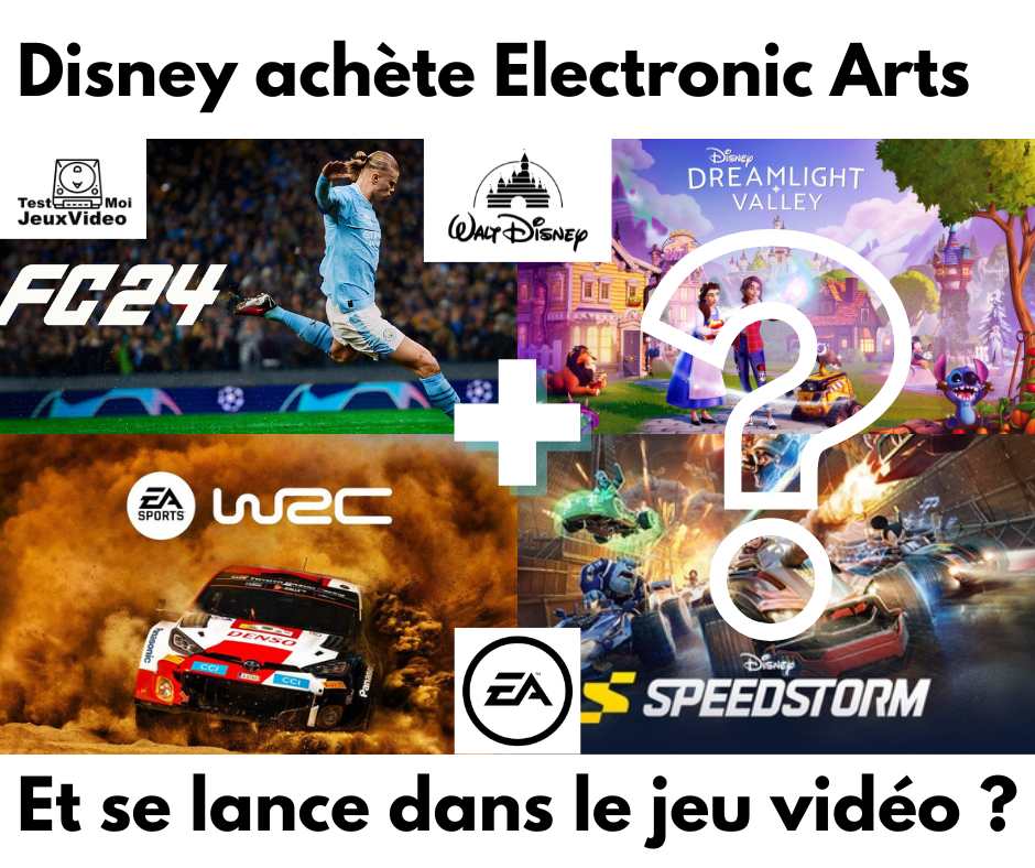 Disney achète Electronic Arts – se lance dans le jeu vidéo ?