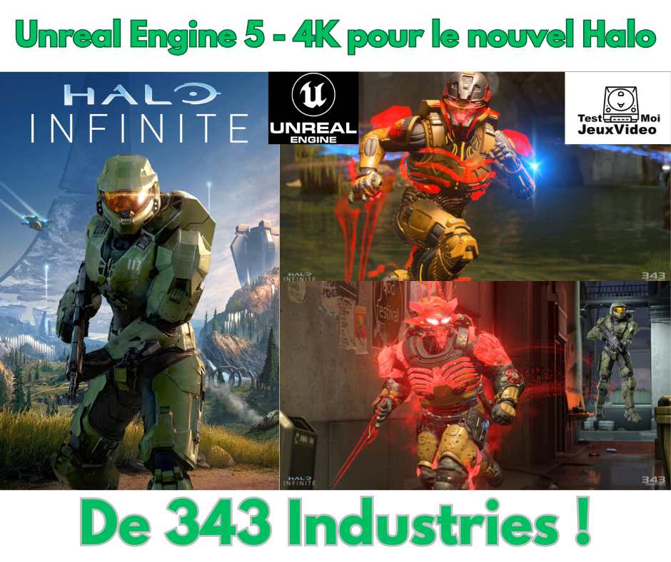 Unreal Engine 5 – 4K pour le nouvel Halo de 343 Industries !