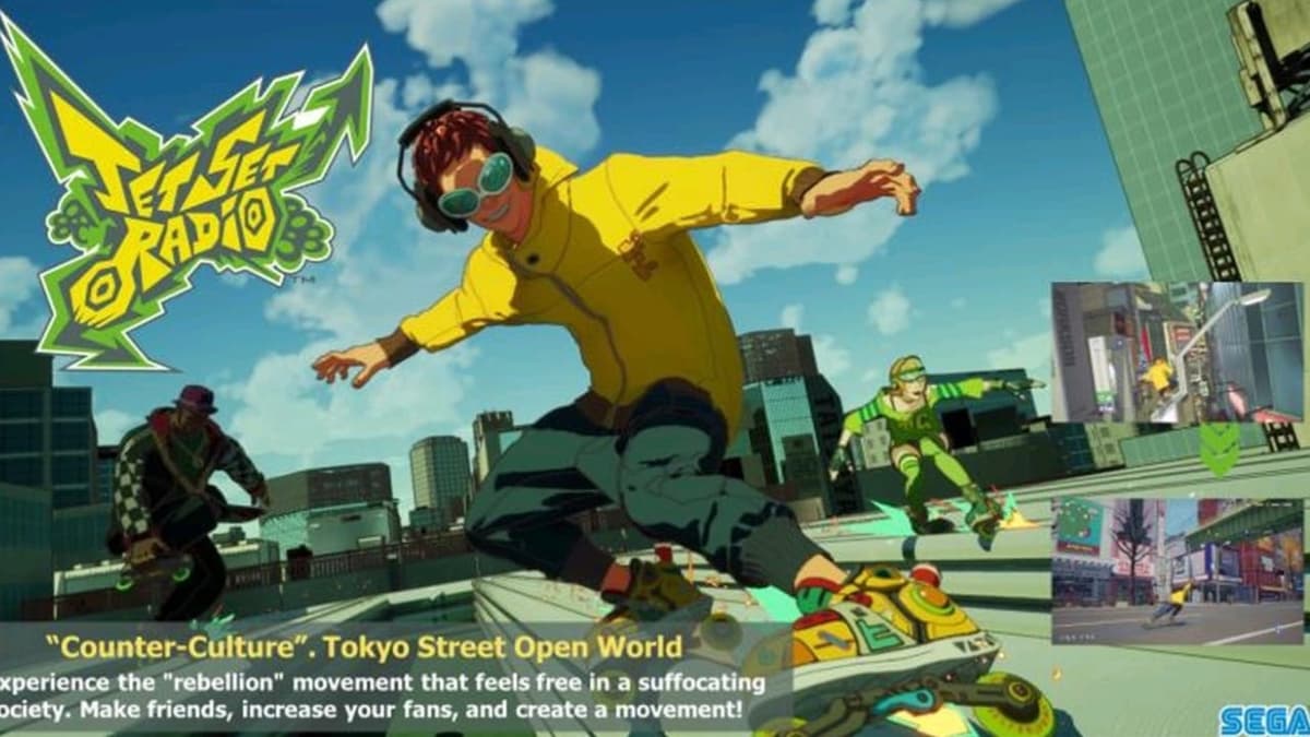 Jet Set Radio de SEGA fêtera ses 25 ans et montrera ses rollers en 2025