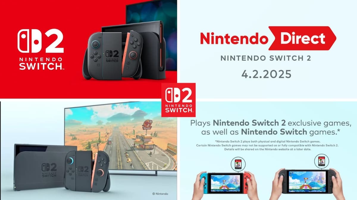 Switch 2, Mario Kart 9 : Nintendo Direct le 02 avril 2025 !