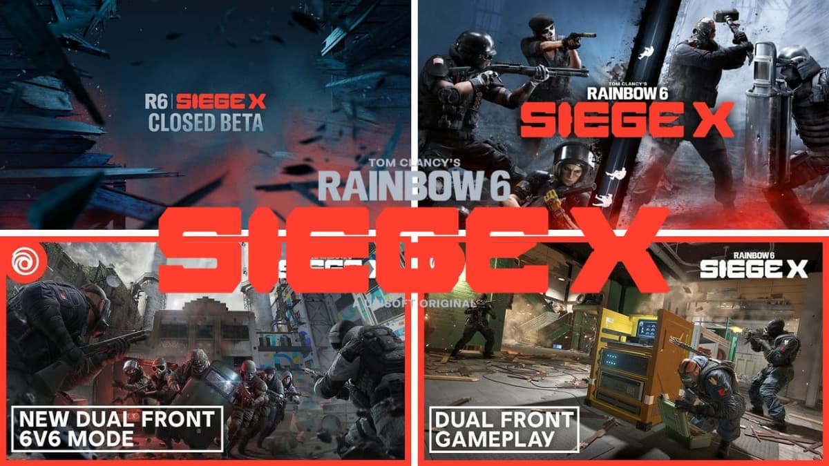 Rainbow Six Siege X : bêta fermée jusqu’au 19 mars + mode Dual Front 6v6