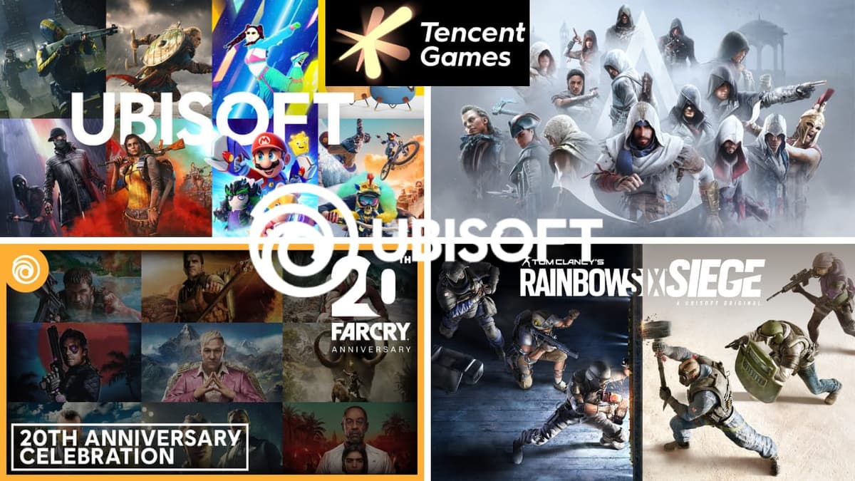 Ubisoft, nouvelle filiale : Tencent investit plus d’un milliard d’euros