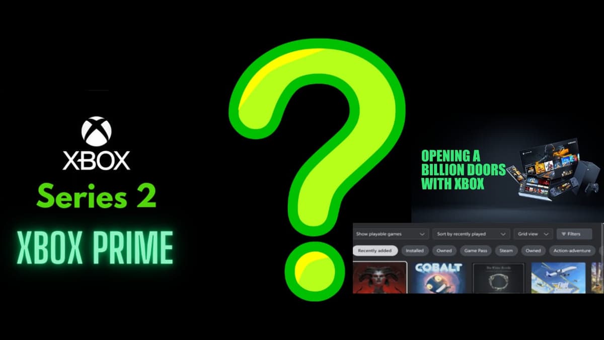 Xbox Series 2 : la console Xbox Prime lira vos jeux Steam ?