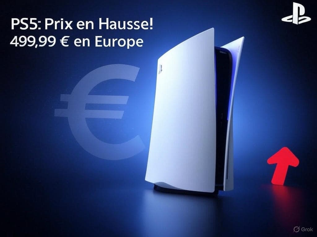 Augmentation du prix de la PS5 : Sony annonce une hausse surprise en Europe et au-delà