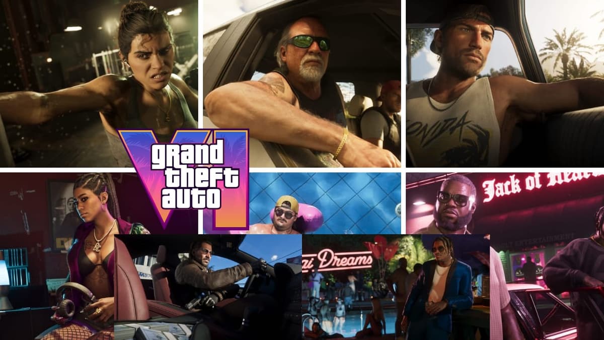 Grand Theft Auto 6 : les huit personnages GTA 6 présentés
