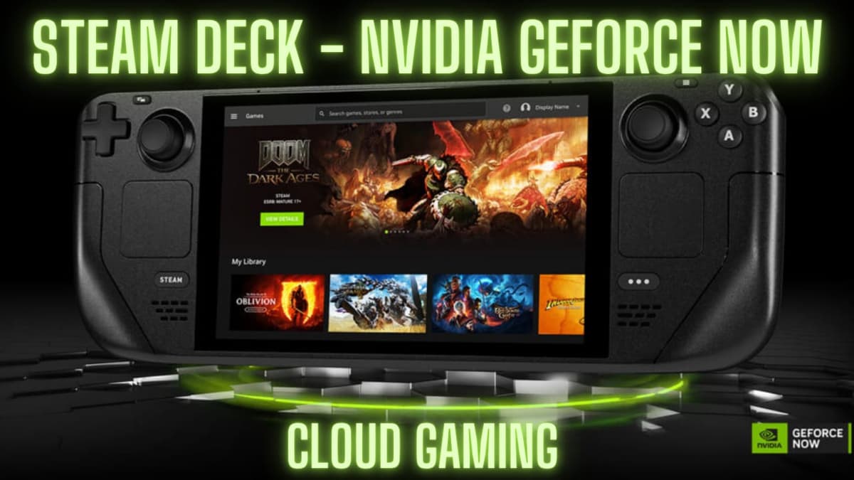 L’Appli Nvidia GeForce Now arrive officiellement sur Steam Deck !