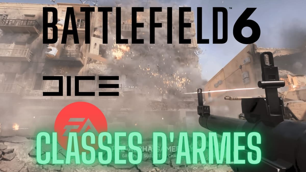 Battlefield 6 : mise à jour d’ampleur pour régler le souci de classes d’armes BF6