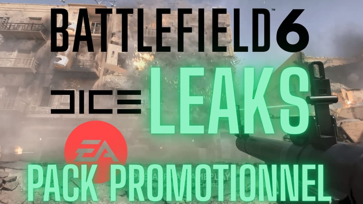 Battlefield 6 : pack promotionnel et énième leaks BF6 !