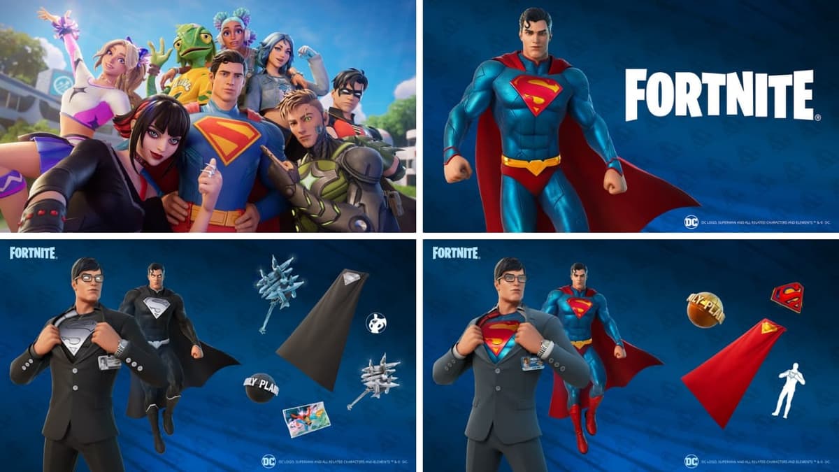 Fortnite x Superman arrive le 11 juillet 2025
