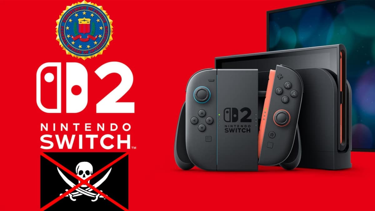 Switch 2 : site de pirate, Nintendo soutenu par le FBI !