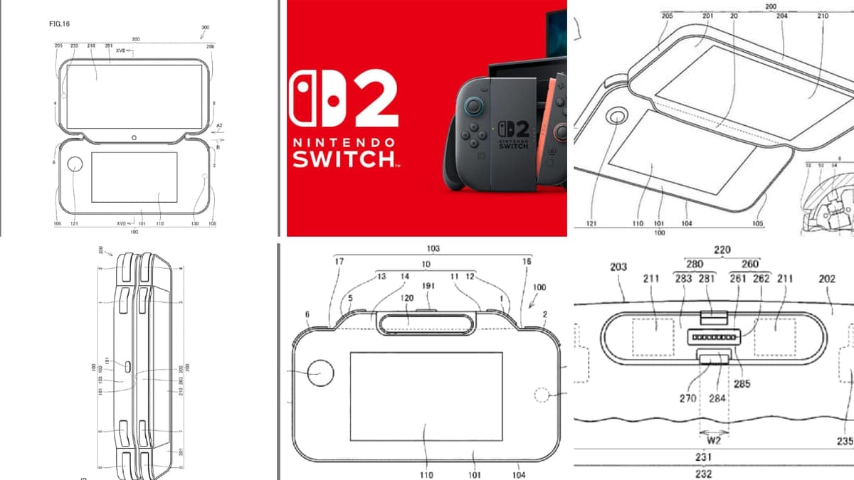 Switch 2 : le brevet de double écran mis à jour par Nintendo !