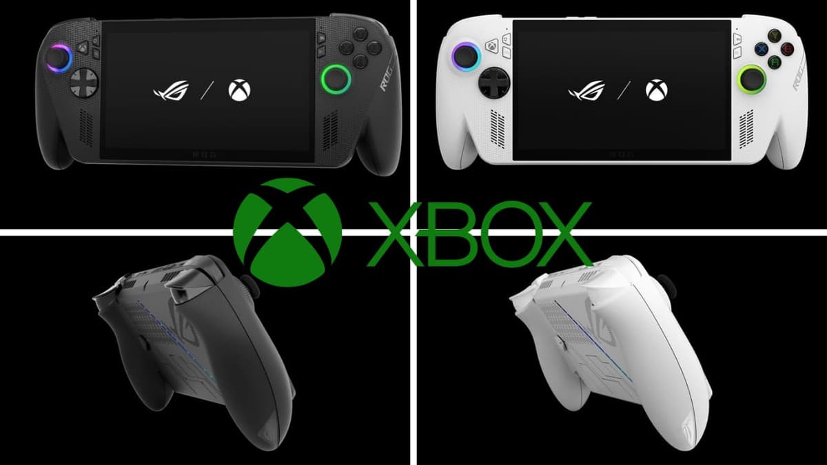 ROG Xbox Ally 599 € – ROG Xbox Ally X 999 € : date de sortie le 16 octobre 2025