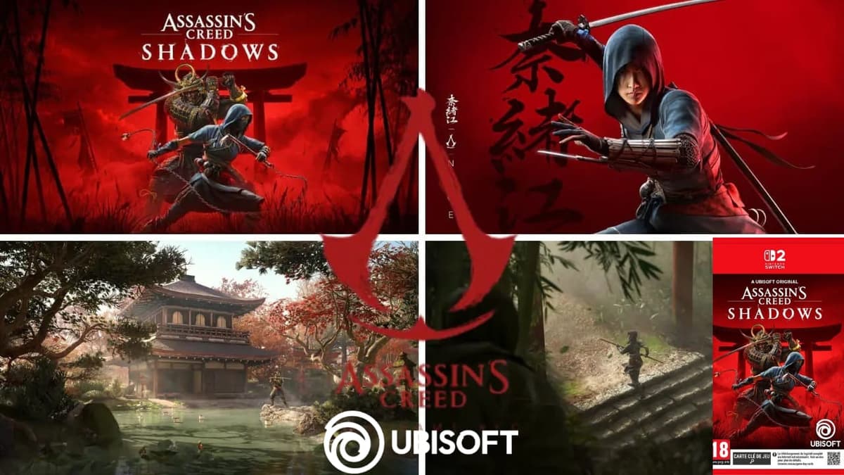 Assassin’s Creed Shadows arriverait bientôt sur Nintendo Switch 2