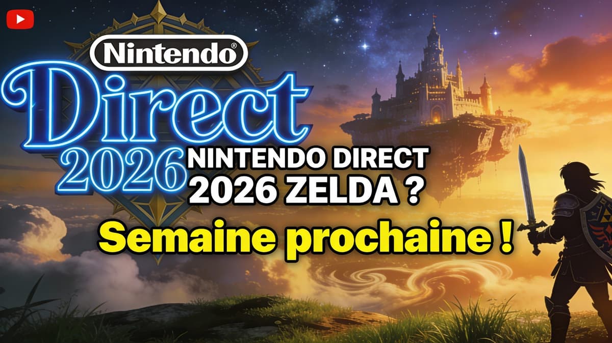 Nintendo Direct 2026 : conférence très attendue avec Zelda semaine prochaine ?