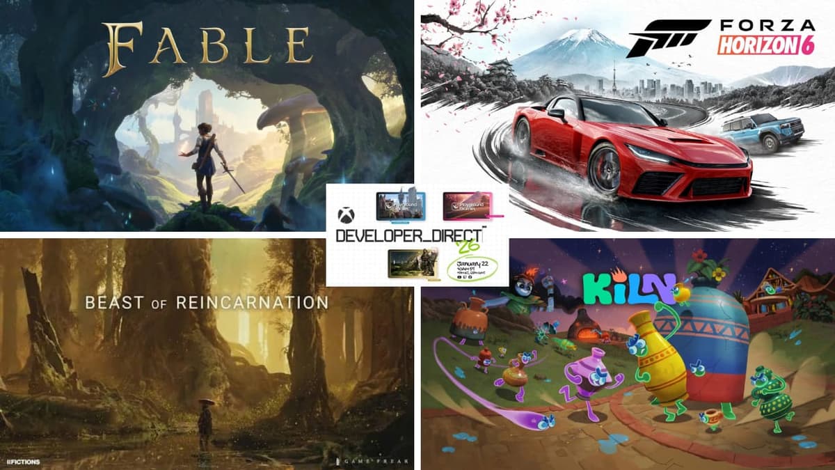 Xbox Developer Direct 26 : Fable, Forza Horizon 6, Kiln et Beast Of Reincarnation