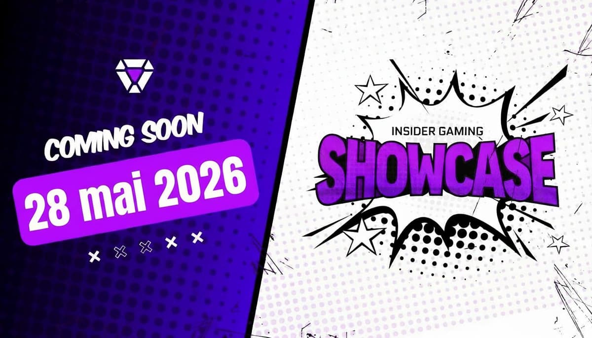 Insider Gaming Showcase 2026 : nouvel évènement jeu vidéo le 2 mai 2026 !