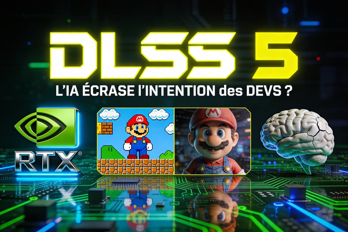 DLSS 5 de Nvidia : quand l’IA écrase l’intention artistique des jeux vidéo