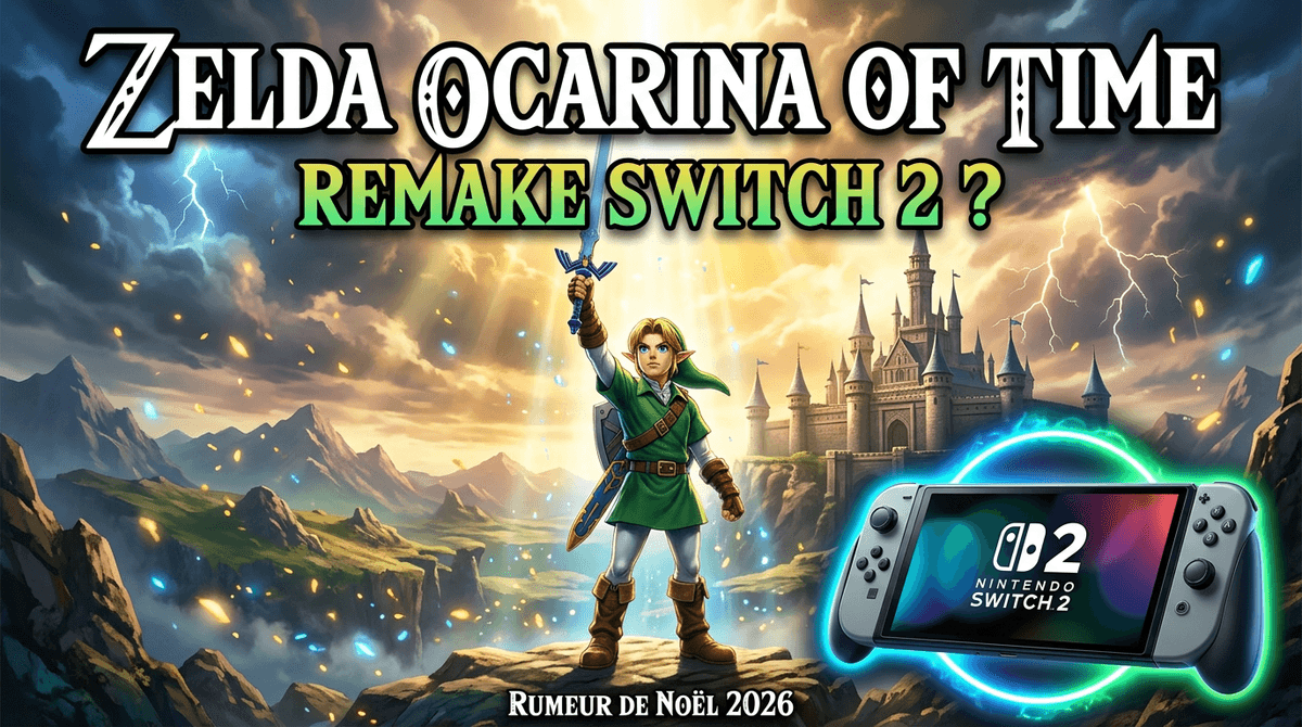 Ocarina of Time remake Switch 2 : ce que révèle vraiment le line-up 2026 de Nintendo