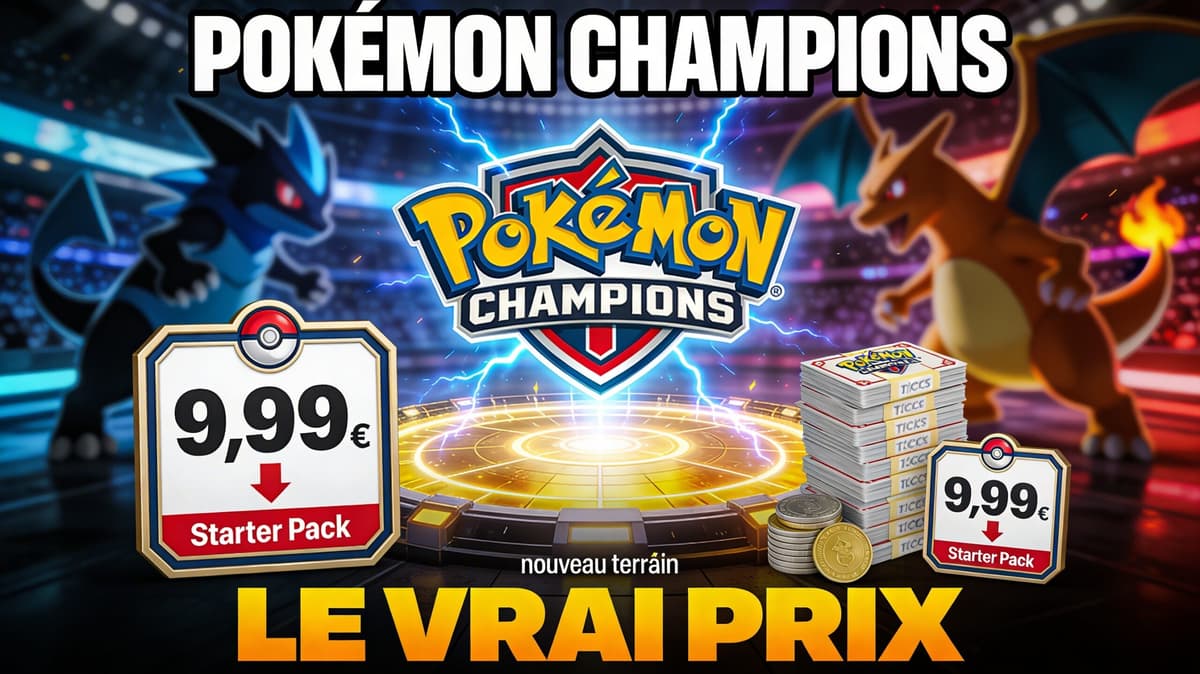 Pokémon Champions : le vrai prix du nouveau terrain de jeu compétitif de la licence