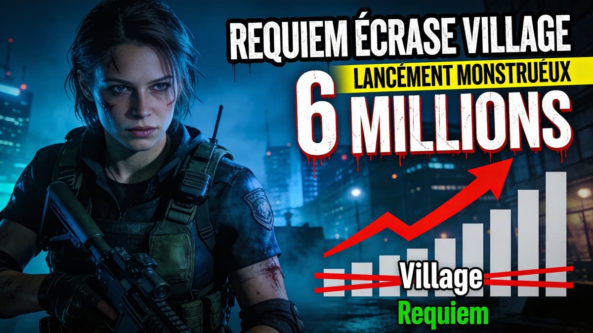Resident Evil Requiem explose Village : ce que révèlent vraiment les chiffres Circana