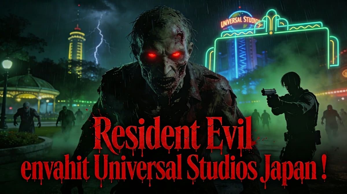 Resident Evil et Universal Studios Japan : la collaboration !