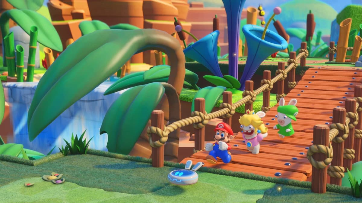Screenshot from Mario + Rabbids Kingdom Battle